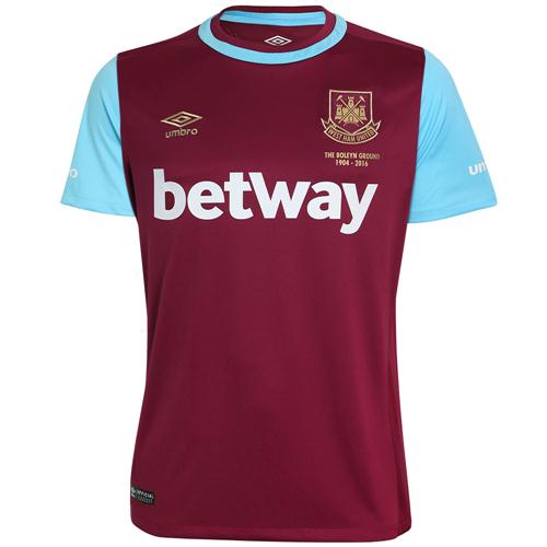 West Ham Domicile 2015/2016 - Cliquez sur l'image pour la fermer